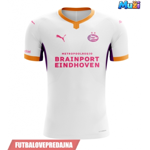 Lacne Muži Futbalové dres PSV Eindhoven Ruben van Bommel #7 2026-27 Krátky Rukáv - Preč
